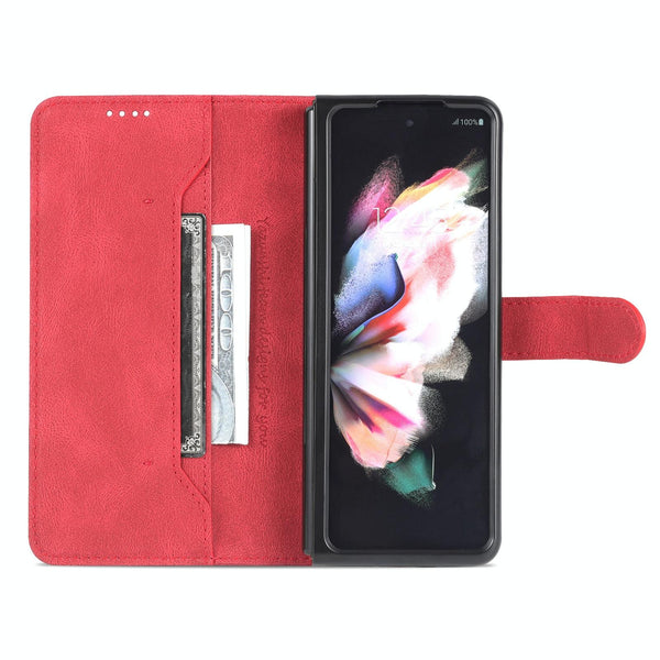 For Samsung Galaxy Z Fold4 5G Horizontal Flip Tpu Phone Case Black Cases Covers & Skins