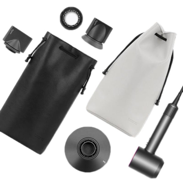 Complete Accessories Storage Bag For Dyson Hair Dryer Grey Hair Dryers