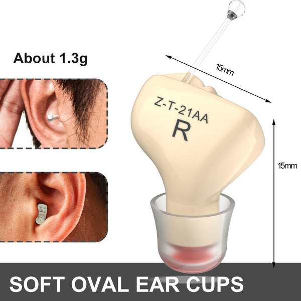 1Pair In Ear Hearing Aid For Elderly & Impaired Skin Other Health Care