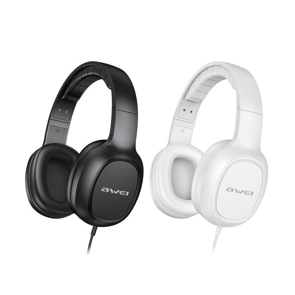 3.5Mm Stereo Wired Headset For Awei Gm 6 White Headsets