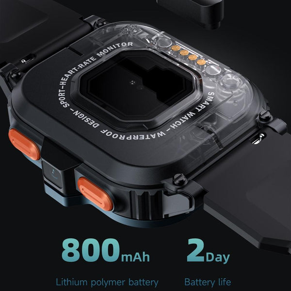 2.02 Inch Android 8.1 Full Network Wifi Card Bluetooth Smart Watch Silver Smart Watches