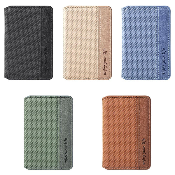 Universal Phone Card Holder With Bracket Multifunctional Blue Business Card Holders