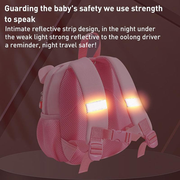 Kids' Cartoon Anti Lost Backpack Colourful Design Lion Backpacks & Bags