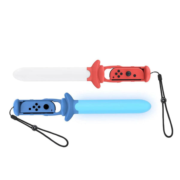 Universal Luminous Sword For Switch Left / Right Handle Blue Controllers & Attachments