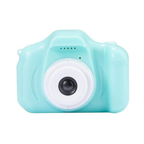Mini Children Camera With 2 Inch Lcd Screen High Definition 1300W Green Digital Cameras