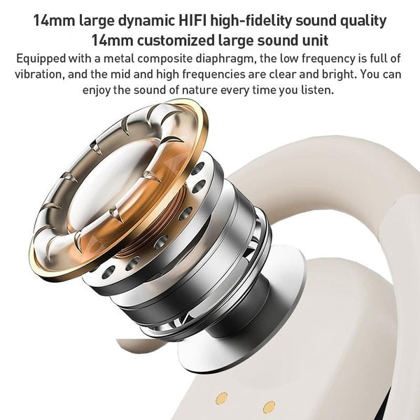 Wireless Bluetooth Earphones With Led Display Zga Gs08 White Earbuds