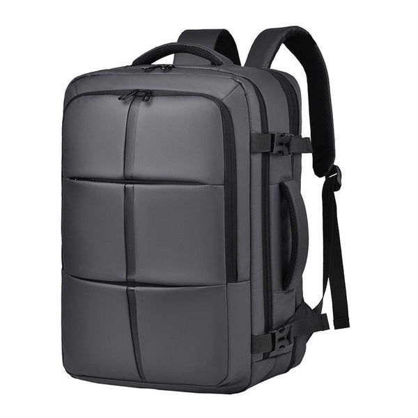 Large Capacity Expandable Business Backpack Black Backpacks