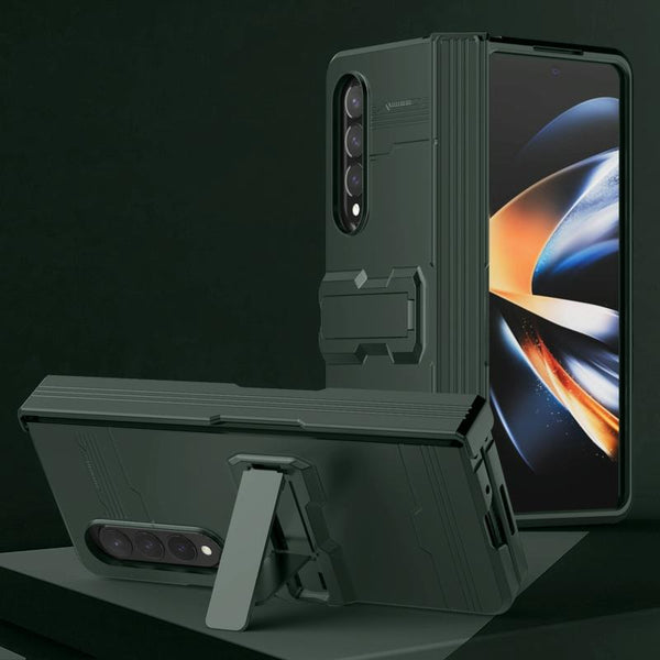 For Samsung Galaxy Z Fold4 5G Anti Fall King Kong Phone Case Green Cases Covers & Skins