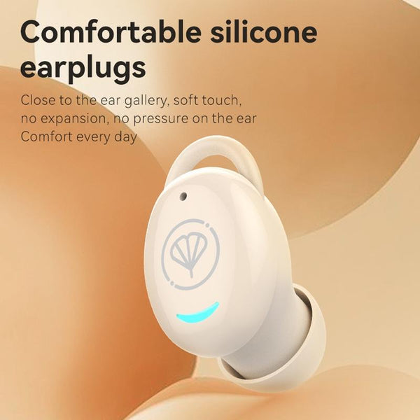 Mini Invisible Bluetooth Earphone Single Stereo Wireless White Headphones