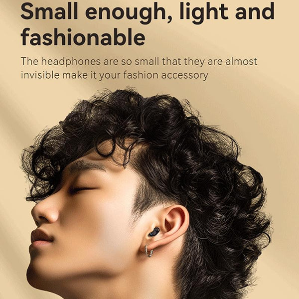 Mini Invisible Bluetooth Earphone Single Stereo Wireless White Headphones