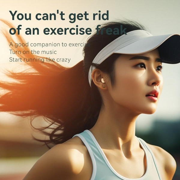 Mini Invisible Bluetooth Earphone Single Stereo Wireless White Headphones