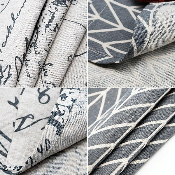 Kitchen Refrigerator And Washing Machine Dustproof Cover 55X130cm Gray Triangle Washing Machines