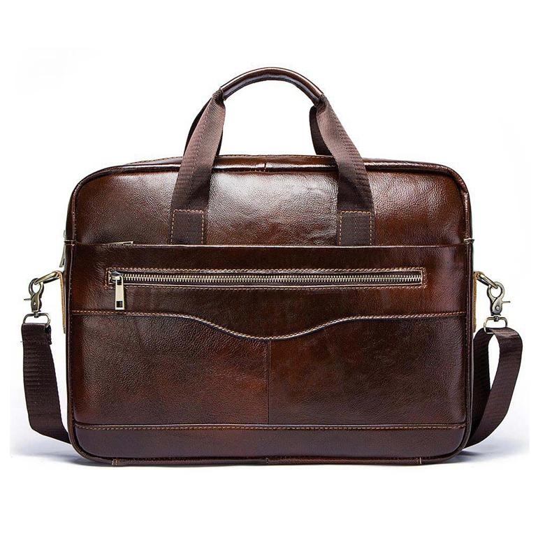 Retro Leather Messenger Bag For Men Brown Bags
