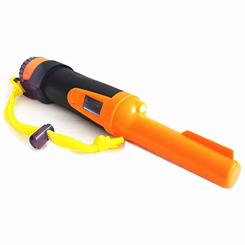 Waterproof Handheld Metal Detector With Lcd Display Orange Metal Detectors