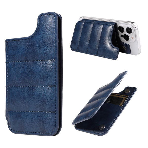 Cow Print Sewing Card Phone Sticker Blue Cases Covers & Skins