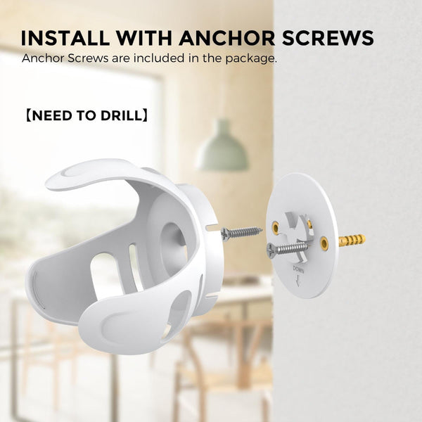 Wall Storage Stand For Amazon Echo Dot With Ahastyle Speaker Fits 4Th And 5Th Gen Black Speaker Mounts & Stands