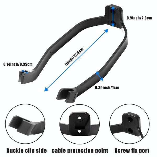 Xiaomi M365 Rear Fender Shock Absorber Bracket Cover For Electric Scooter White Fenders & Mud Guards