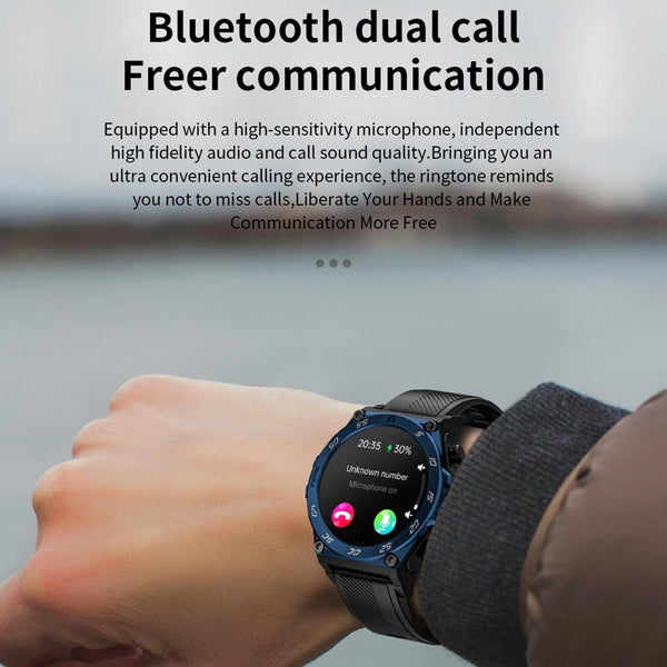 1.53 Inch Ip67 Bt5.0 Sport Smartwatch With Earbuds Bluetooth Call & Health Monitor Smart Watches