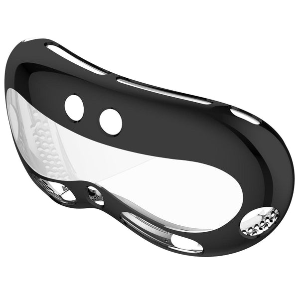 Vr Case For Apple Vision Pro Electroplated Tpu Black Mounts & Holders
