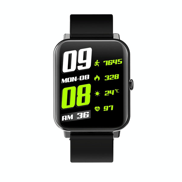 1.69 Inch Tft Screen Ip67 Waterproof Smartwatch With Temp Sleep Heart & Call Alert Blue Smart Watches