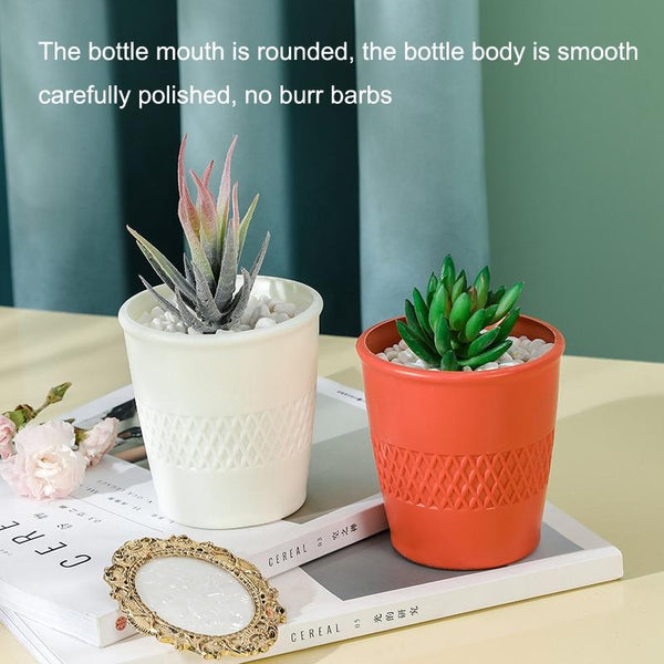 Versatile Hydroponic Flower Pot For Wet And Dry Arrangements Rose Pink Baskets Pots Window Boxes