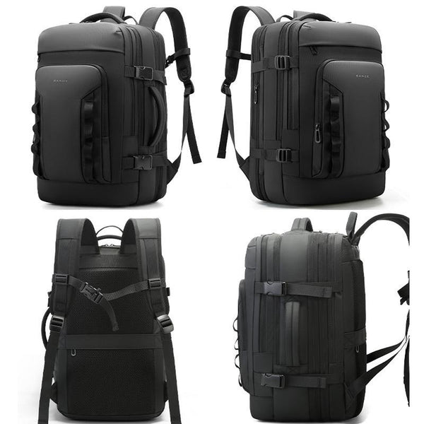 Large Capacity Business Backpack For Men Gray Bags