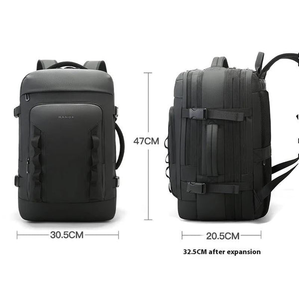 Large Capacity Business Backpack For Men Gray Bags
