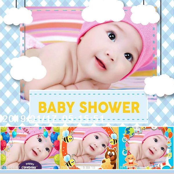 Mini Cartoon Digital Camera For Kids With Wifi Blue Digital Cameras