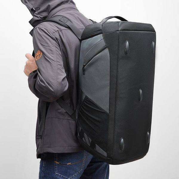 Separate Wet / Dry Large Gym Bag Black Gym Bags