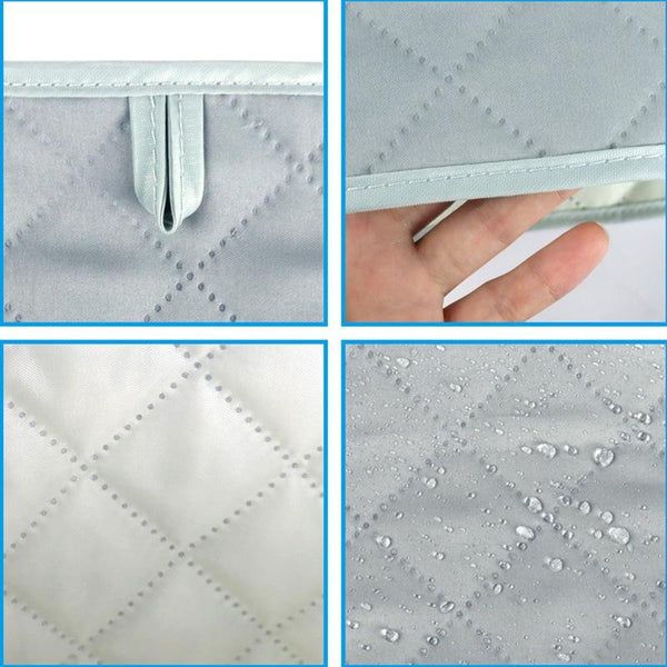 Small Home Bread Maker Dust Cover Polyester Material Dark Brown Bread Makers