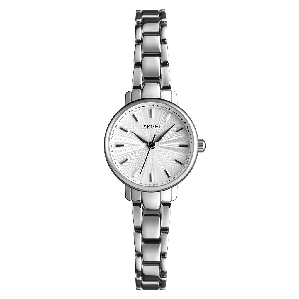 Fashion Women Quartz Watch With Steel Band Business And Leisure Silver Watches