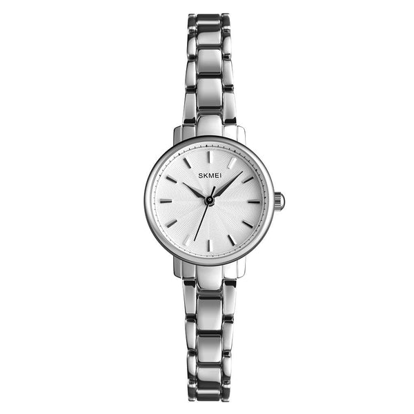 Fashion Women Quartz Watch With Steel Band Business And Leisure Silver Watches