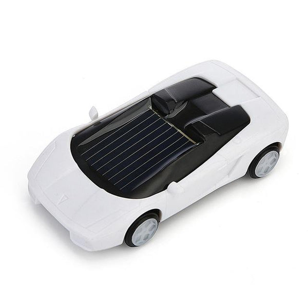 3 Piece Solar Mini Car Racer Toy For Kids Powered By The Sun Red Rc Model Vehicles