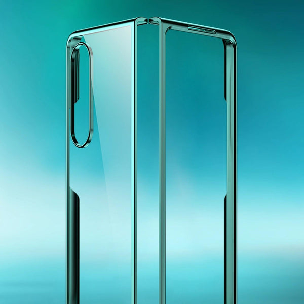 For Samsung Galaxy Z Fold4 5G Shockproof Electroplated Case Samsung Fold 4 Gold Cases Covers & Skins