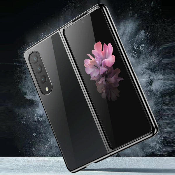 For Samsung Galaxy Z Fold4 5G Shockproof Electroplated Case Samsung Fold 4 Gold Cases Covers & Skins