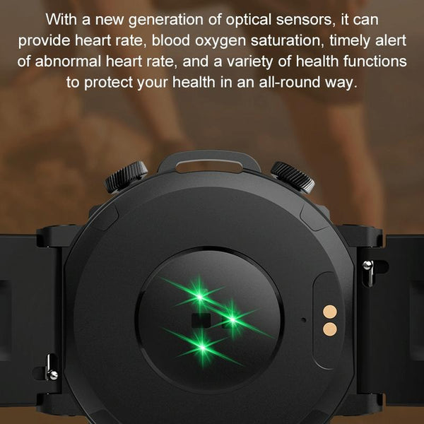 Waterproof Smart Watch With Heart Rate & Sleep Monitoring Blue Smart Watches