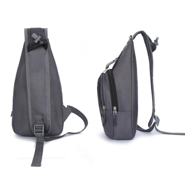 Blue Single Shoulder Mini Chest Bag For Outdoor Sports Women's Bags & Handbags