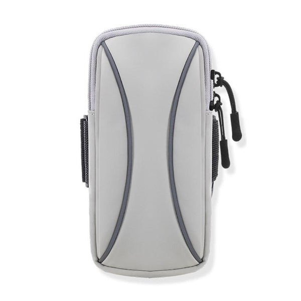 Waterproof Running Arm Bag For Mobile Phones Pouch Outdoor Activities Grey Bags