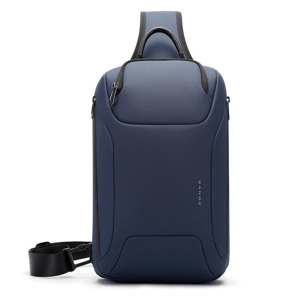 Men Chest Bag Business Shoulder Crossbody Blue Bags