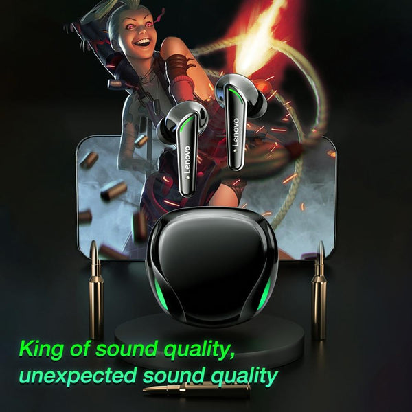 Wireless Gaming Earphones Bluetooth 5.0 Tws White Earbuds