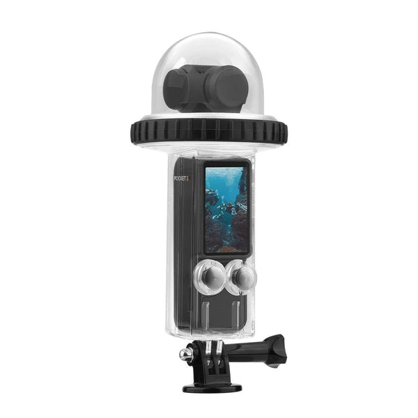 Waterproof Diving Housing For Dji Pocket 3 40M Depth_Black Underwater Cases & Housings
