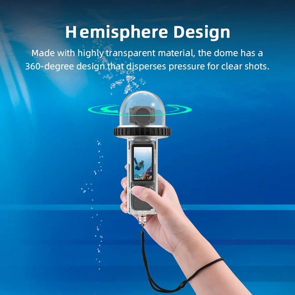 Waterproof Diving Housing For Dji Pocket 3 40M Depth_Black Underwater Cases & Housings