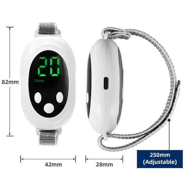 Smart Handheld Sleep Meter Ems Pulse Sleep Aid Green Other Sleeping Aids