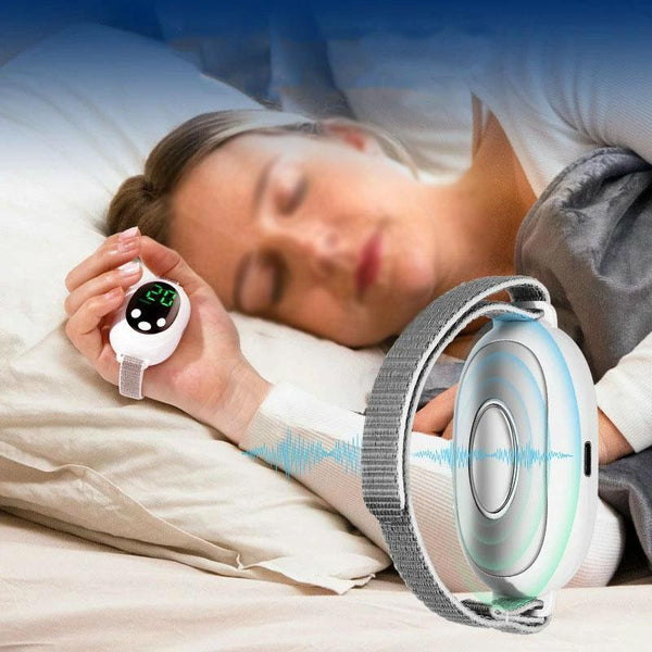 Smart Handheld Sleep Meter Ems Pulse Sleep Aid Green Other Sleeping Aids