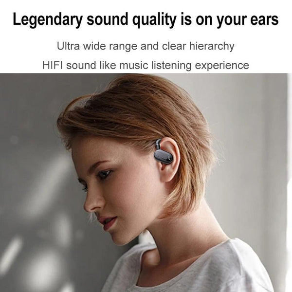 Wireless Stereo Earphones With Charging Case Outdoor Sound Skin Colour Earbuds