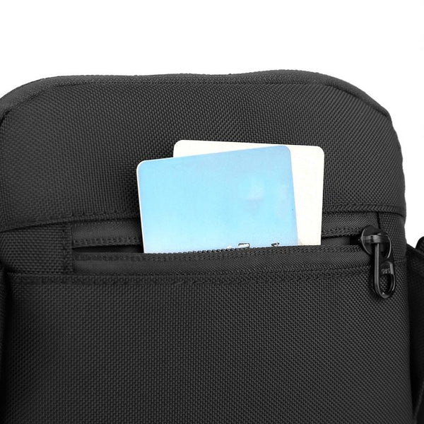 Simple Men Crossbody Bag Business Casual Shoulder Sling For Everyday Use Grey Bags