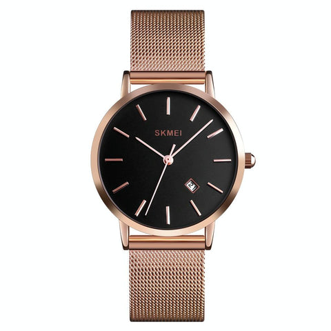 Simple Business Women Watch Fashion Europe & America Rose Gold Watches