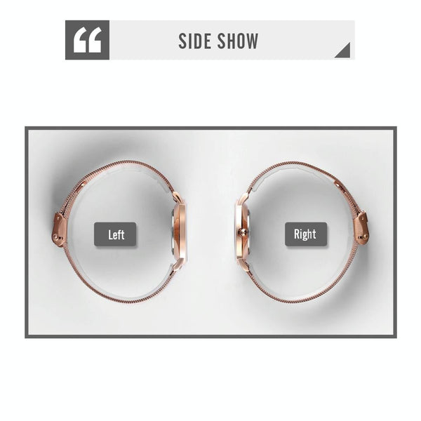 Simple Business Women Watch Fashion Europe & America Rose Gold Watches