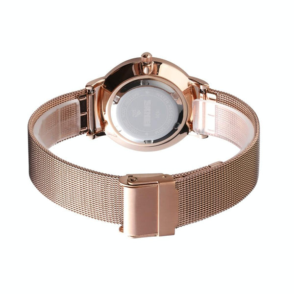 Simple Business Women Watch Fashion Europe & America Rose Gold Watches
