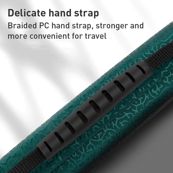 For Nintendo Switch Storage Bag With Dragon Claw Pattern Green Bags Skins & Travel Cases